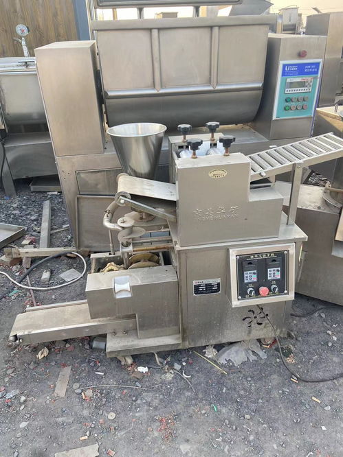 二手200型餃子機 全自動多功能高頻調(diào)速 速凍食品生產(chǎn)設(shè)備